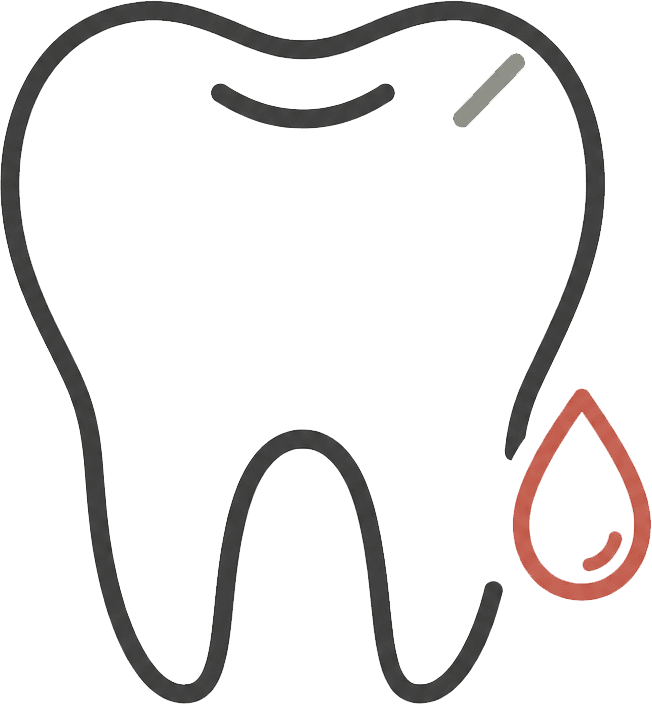 Bleeding following dental treatment that will not settle